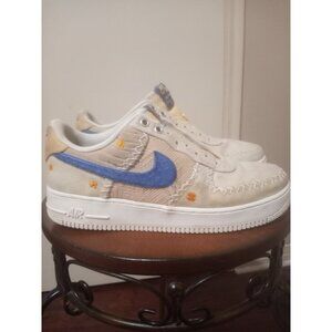 Nike Air Force 1 LA Flea 40th Anniversary Sail White Sneaker Sz 10.5 DV2215-100